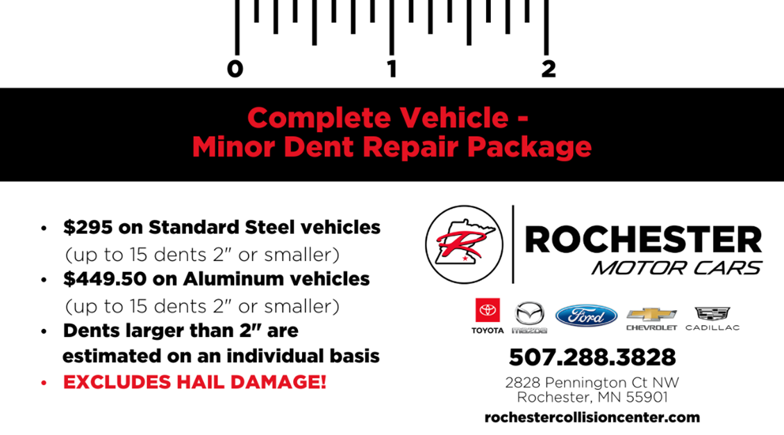 Rochester Motor Cars | Rochester Collision Center Vehicle Repair